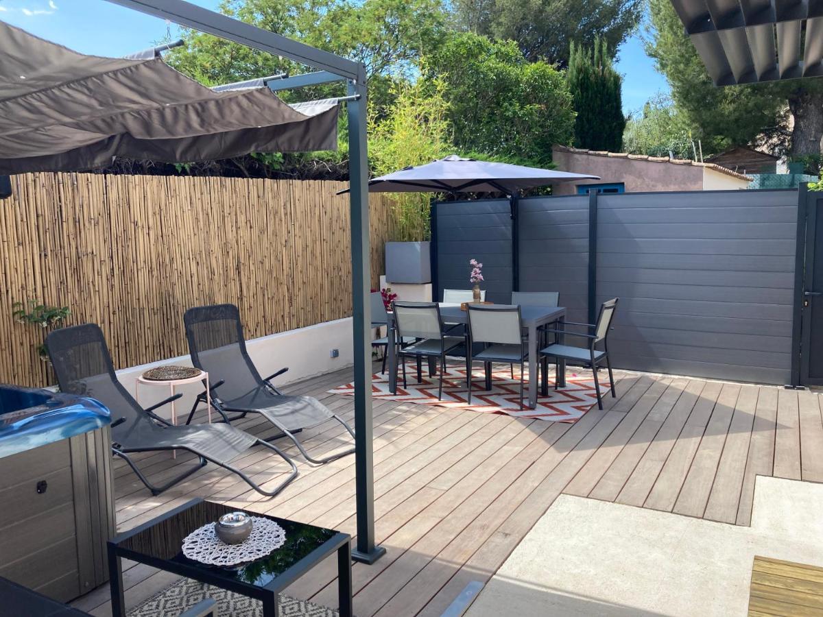 Villa Celina Accessible Pmr Sanary-sur-Mer Exterior foto